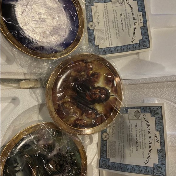 Lord of the Rings Collector's Edition Plates - Picture 3 of 10